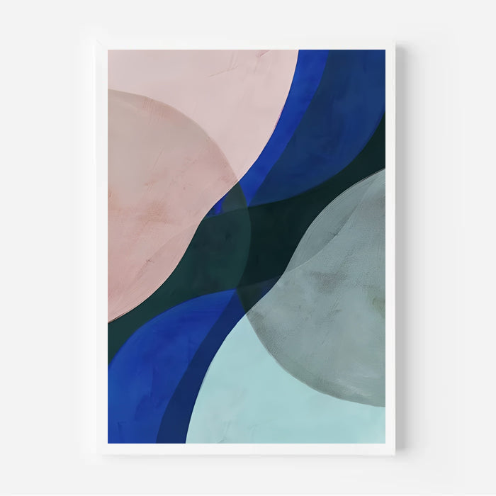 Geometric Modern Abstract Wall Art Print
