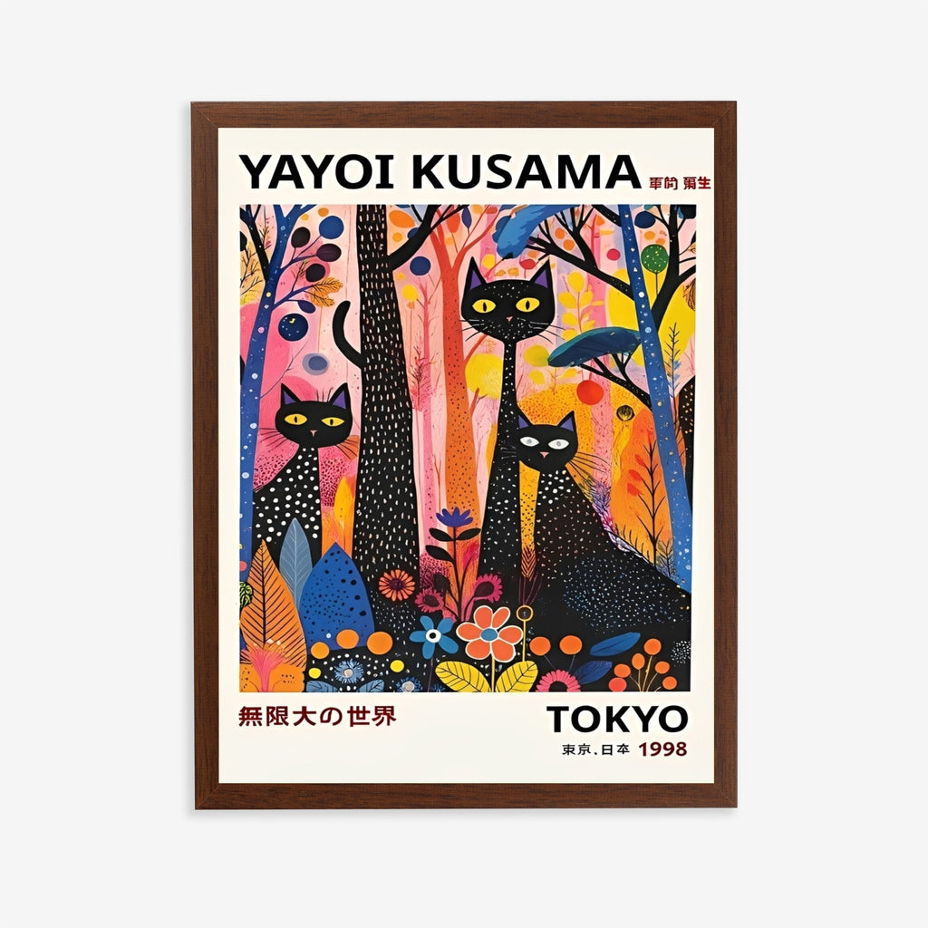 Yayoi Kusama Black Cats