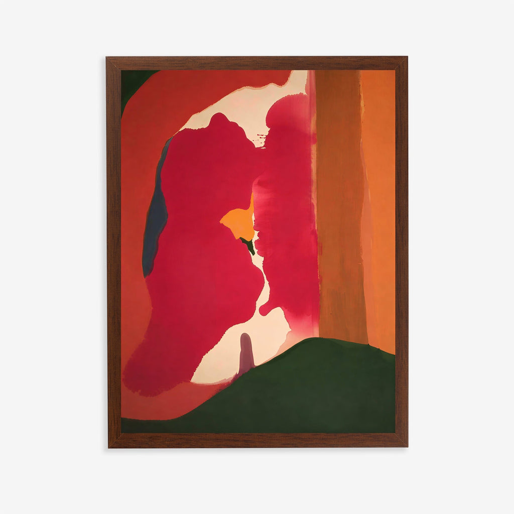 Abstract Color Block Wall Art Poster
