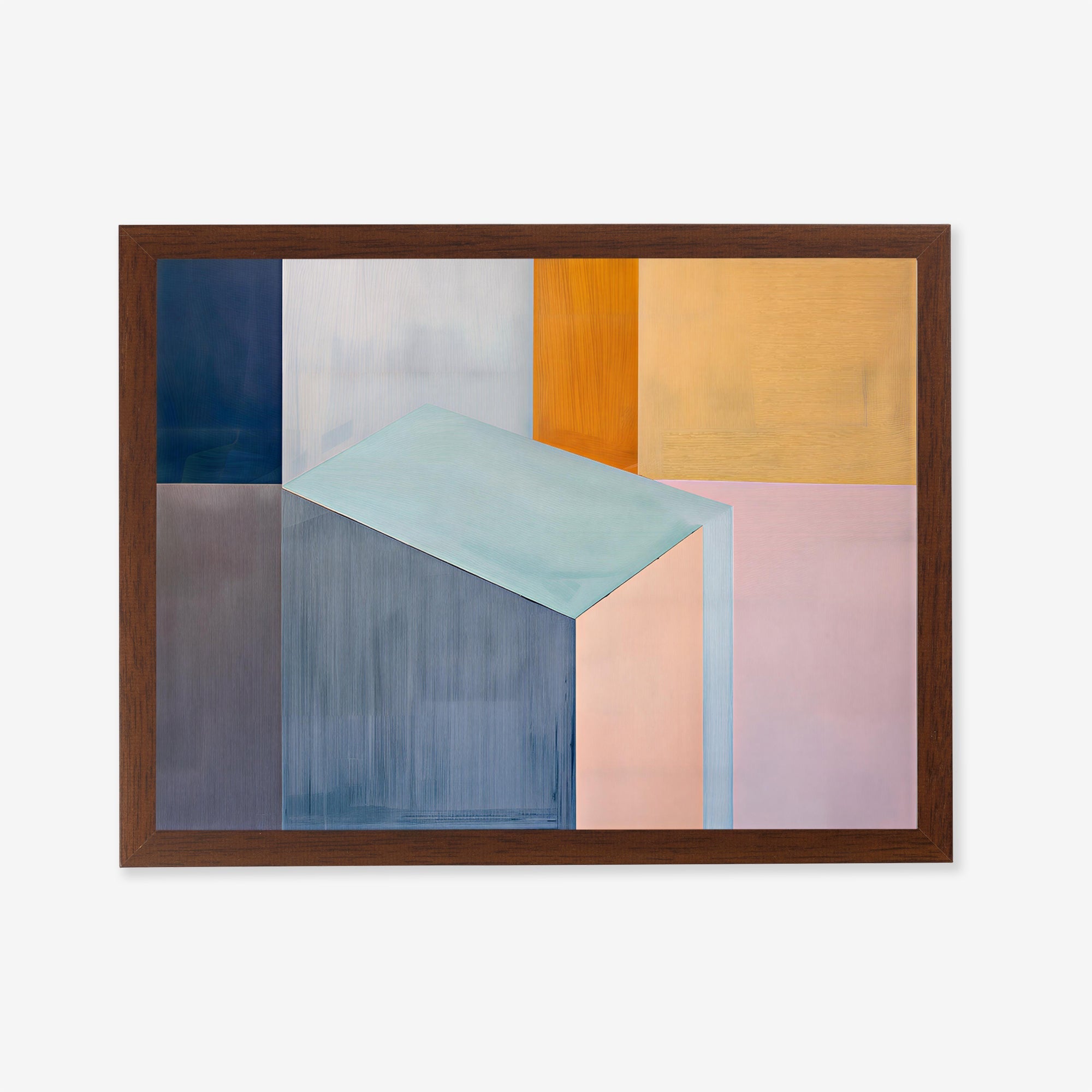 Geometric Abstract Wall Art Print