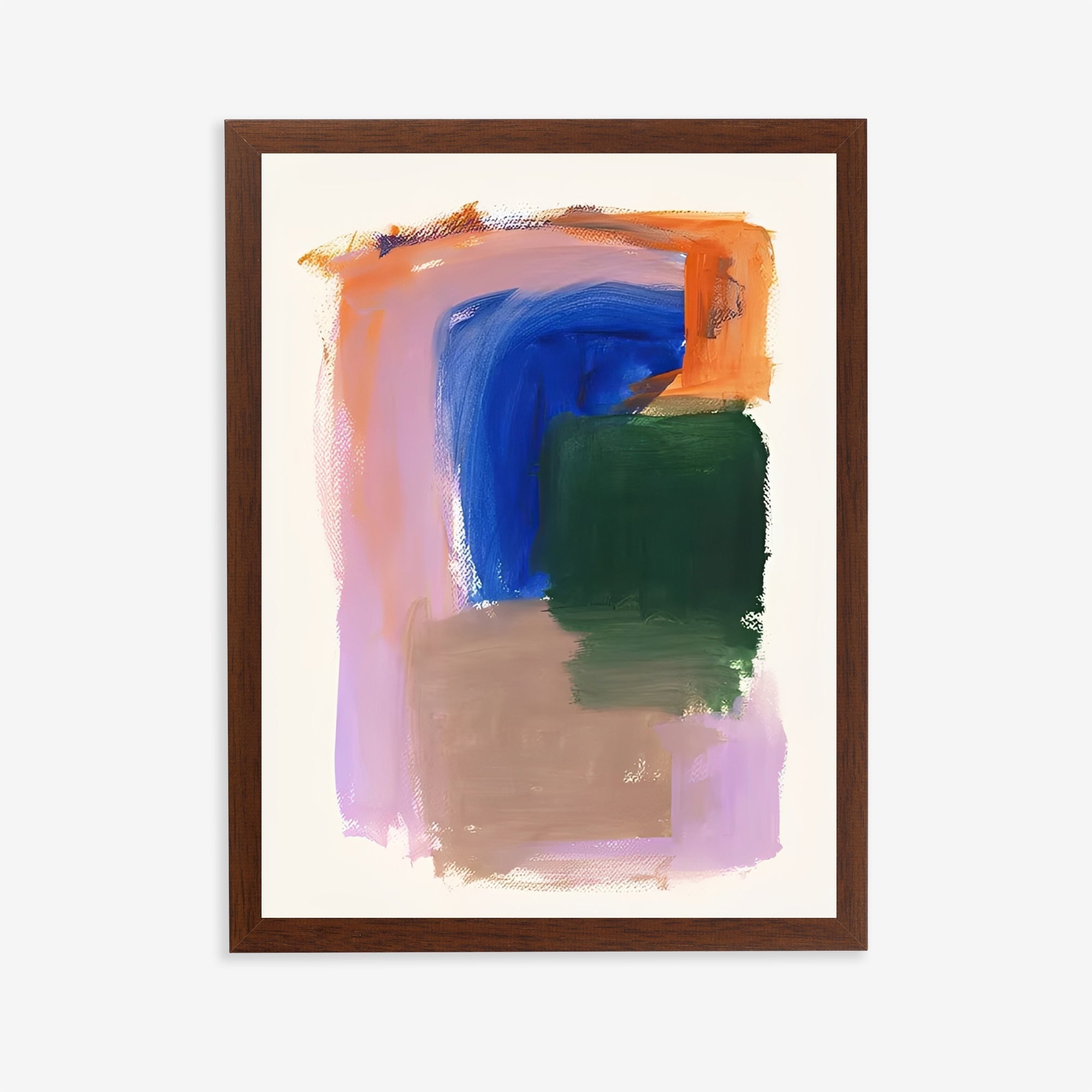 Colorful Modern Abstract Art Print