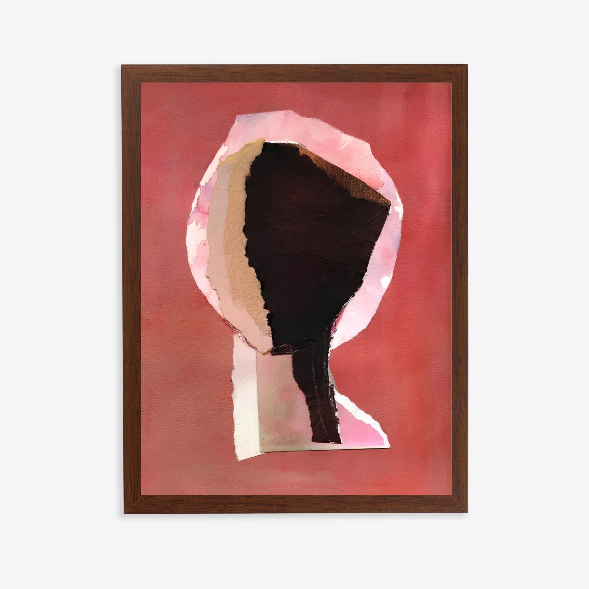 Abstract Collage Wall Art Print