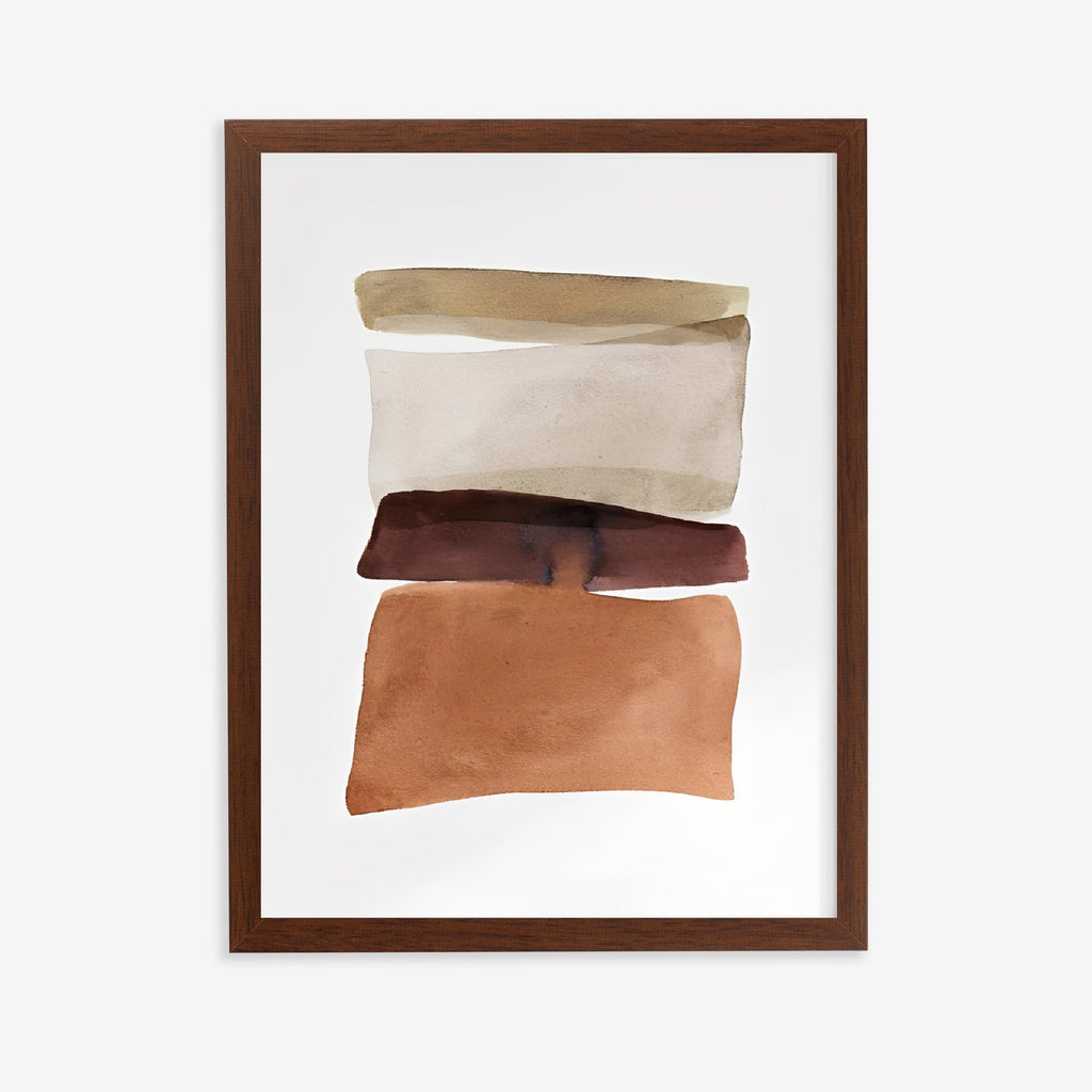 Abstract Wall Art Print in Neutral Tones