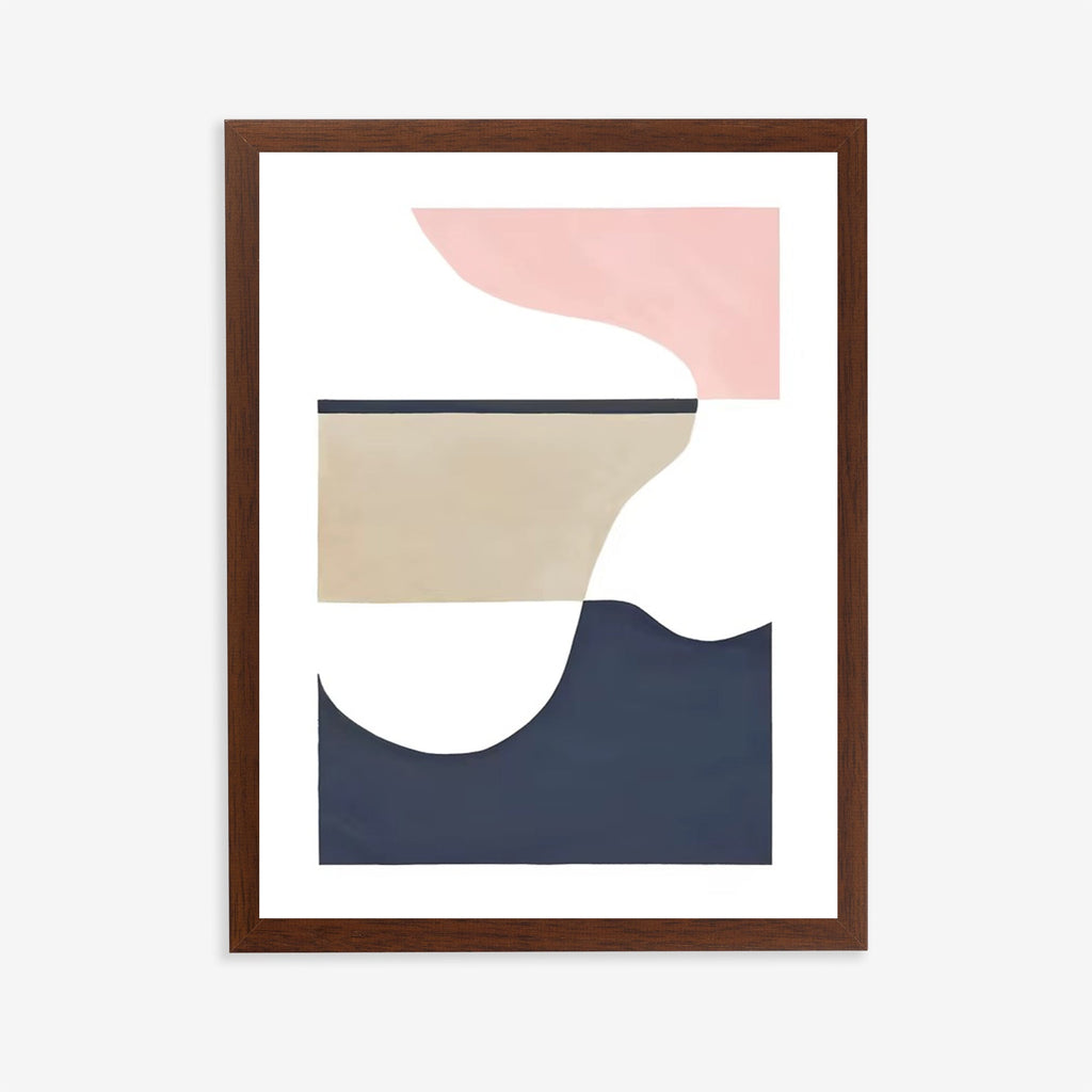 Scandinavian wall art print minimalist design