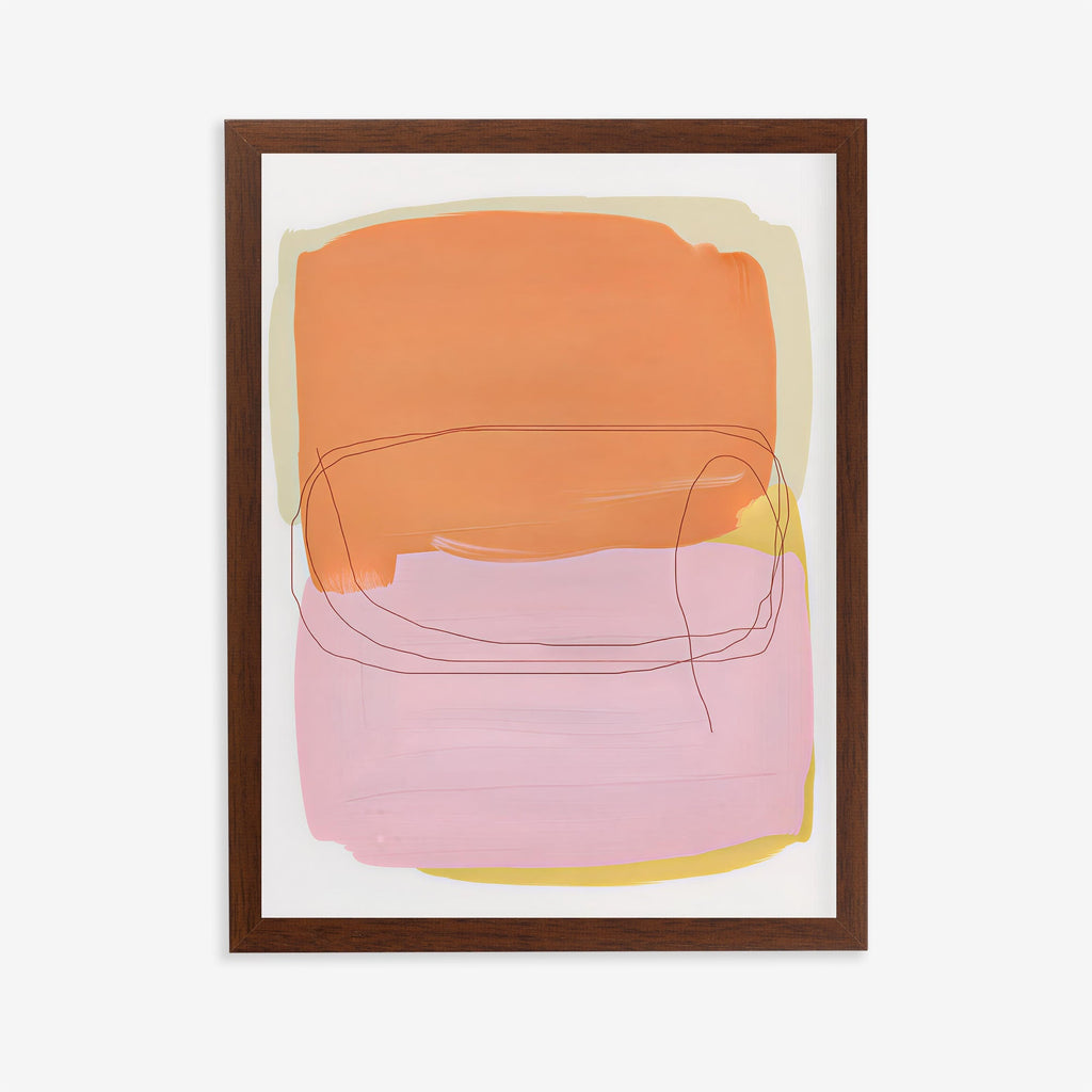 Minimalist abstract wall art print