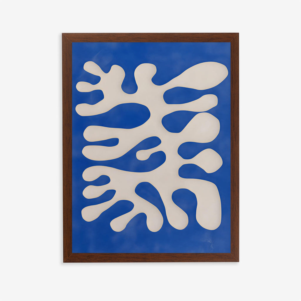 Modern abstract organic wall art print