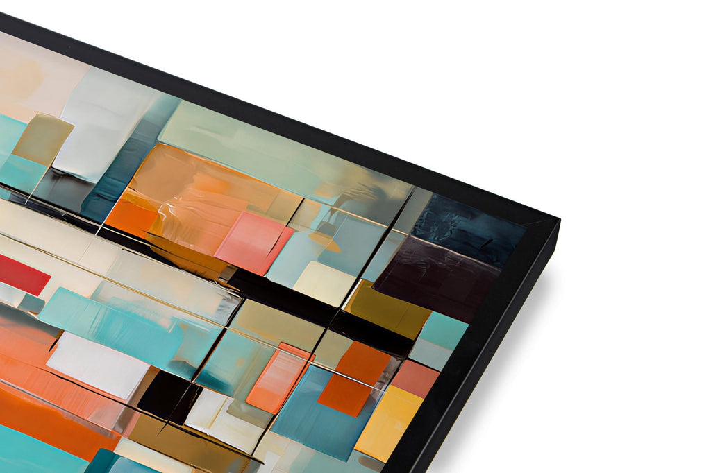 Abstract Geometric Wall Art Print