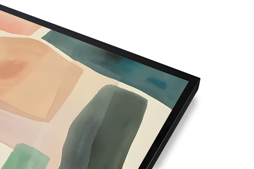 Modern Abstract Pastel Wall Art Print