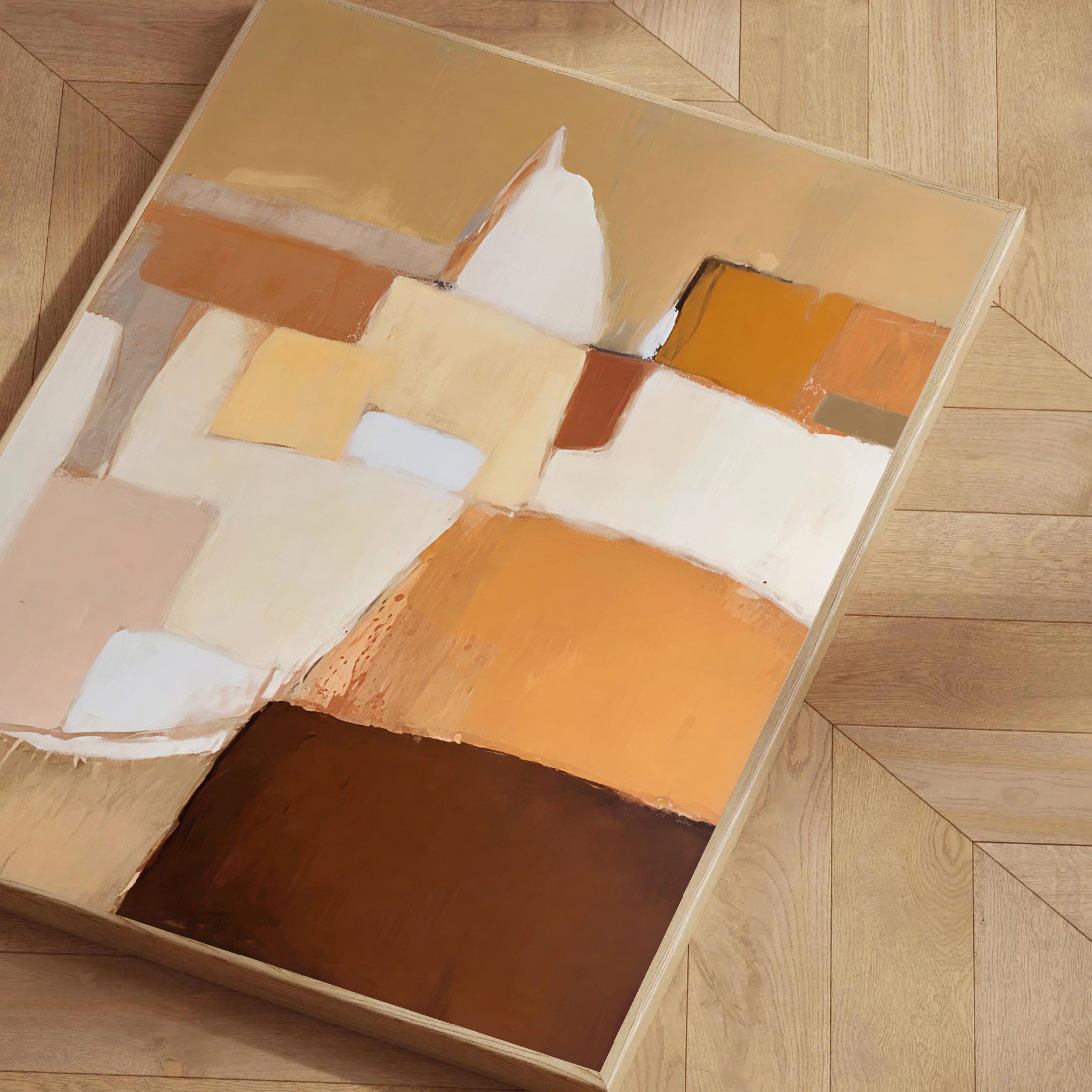 Modern abstract wall art print