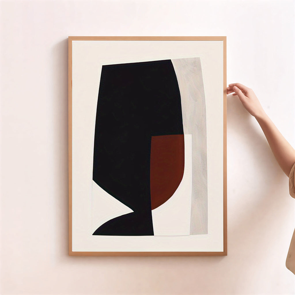 Abstract Geometric Minimalist Art Print