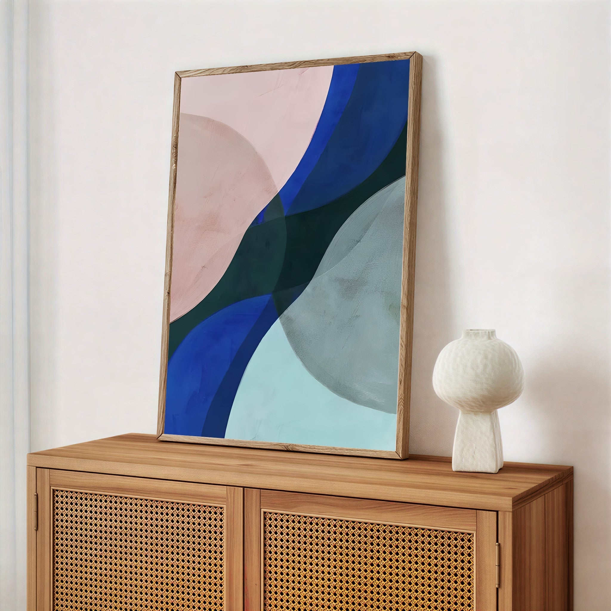 Geometric Modern Abstract Wall Art Print