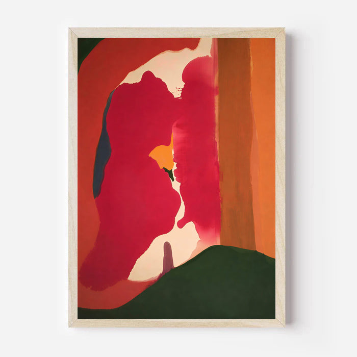 Abstract Color Block Wall Art Poster