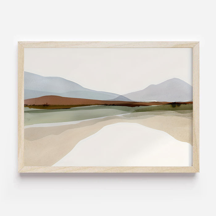 Watercolor Landscape Art Print