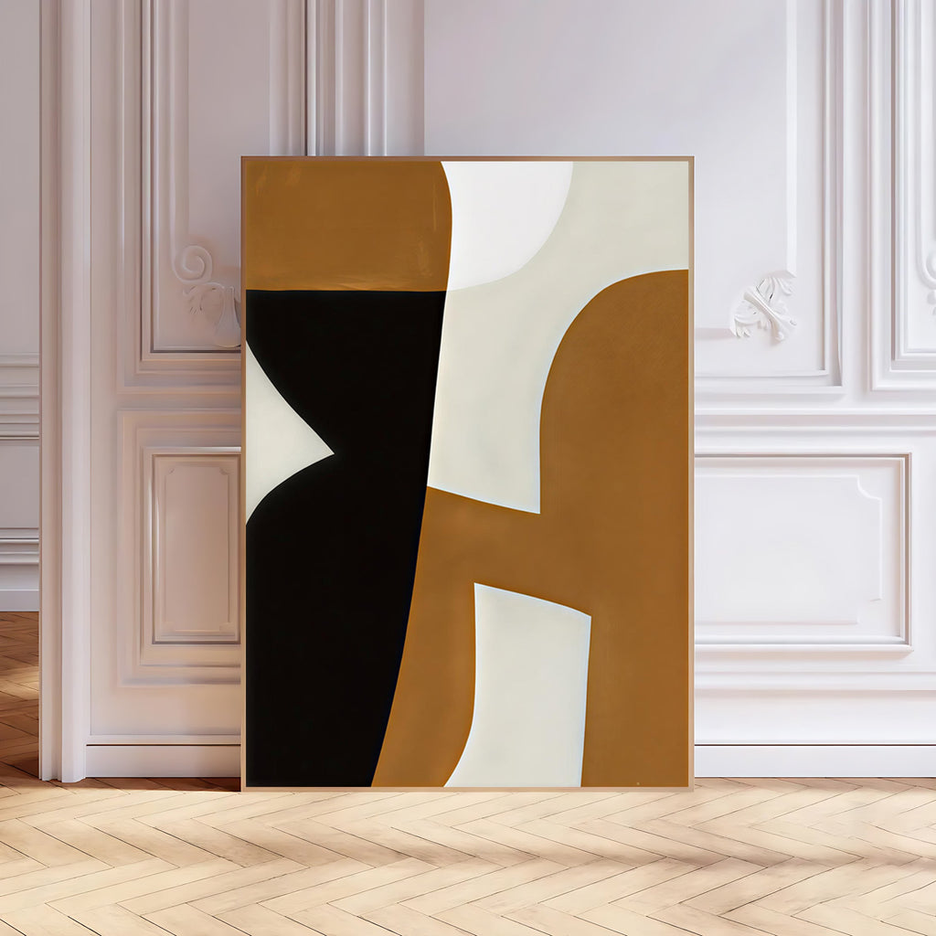Abstract geometric art print