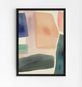 Modern Abstract Pastel Wall Art Print