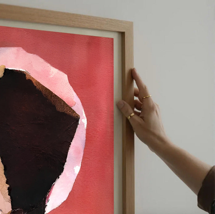 Abstract Collage Wall Art Print