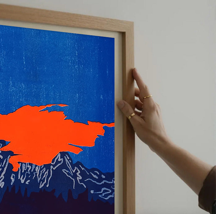 Abstract Landscape Wall Art Print
