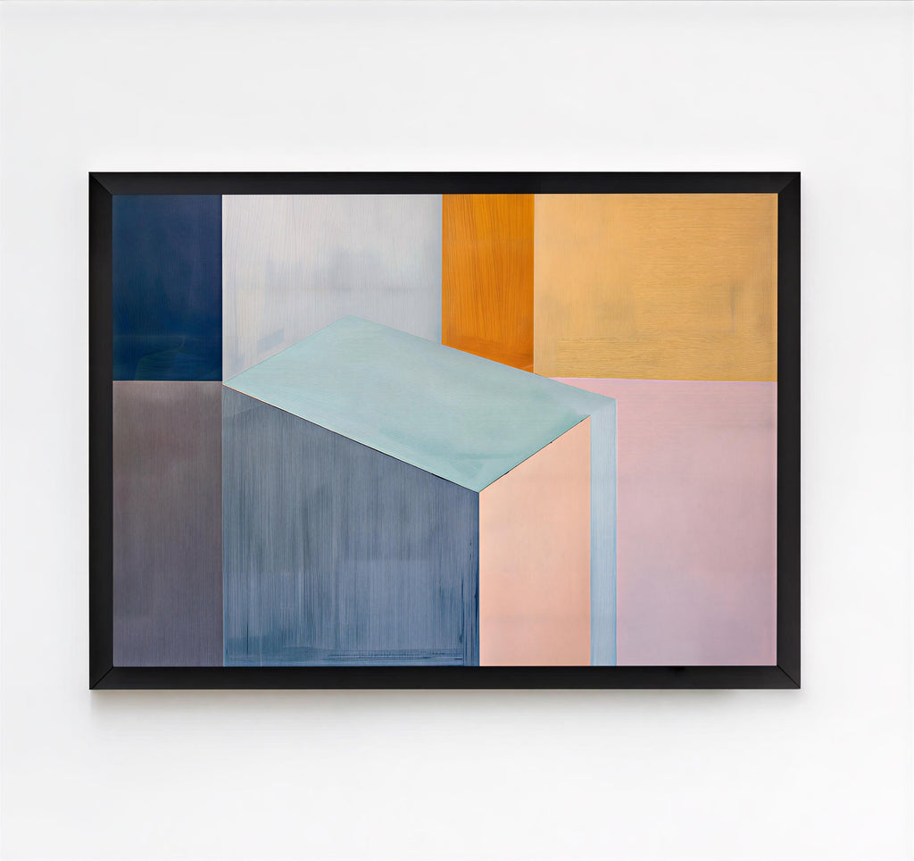 Geometric Abstract Wall Art Print