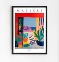 Henri matisse inspired interior plant artwork