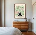 William Morris Black Cat Print