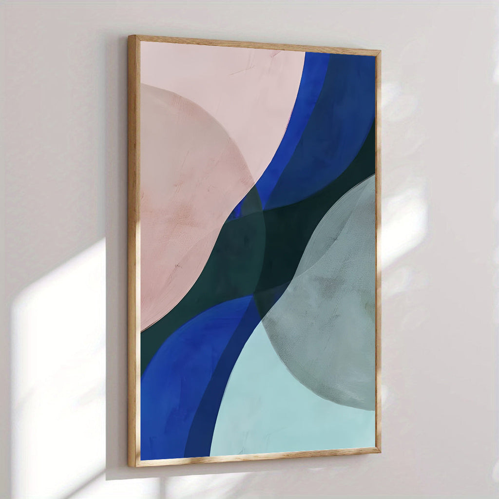 Geometric Modern Abstract Wall Art Print