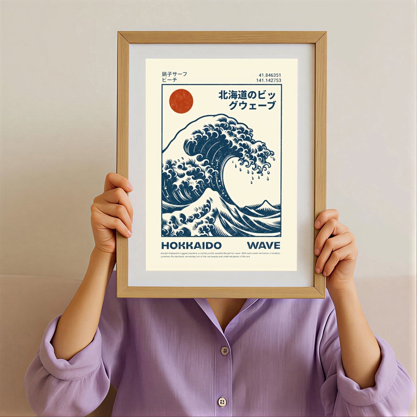 Hokusai Wave Poster Print