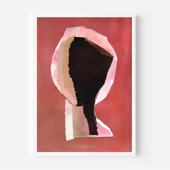Abstract Collage Wall Art Print