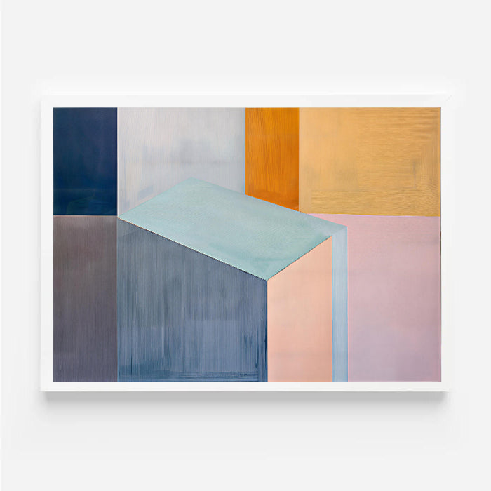 Geometric Abstract Wall Art Print