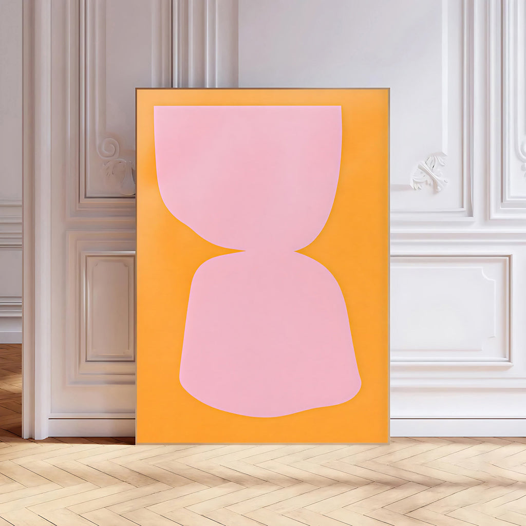 Modern Abstract Pastel Art Poster