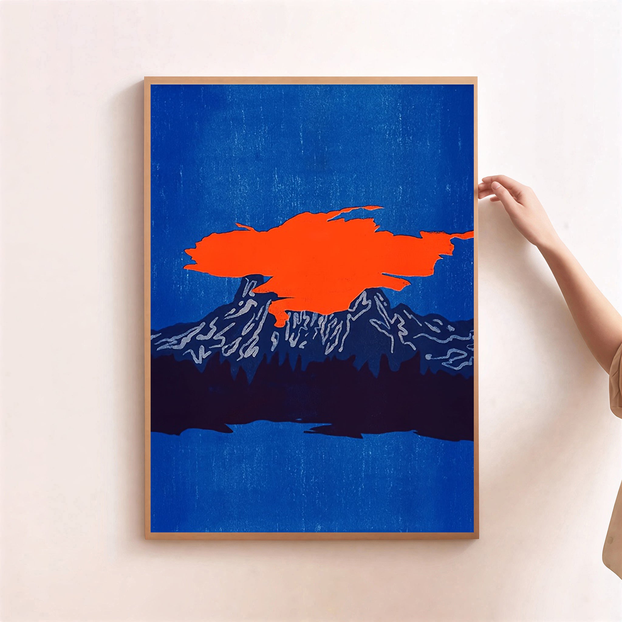 Abstract Landscape Wall Art Print