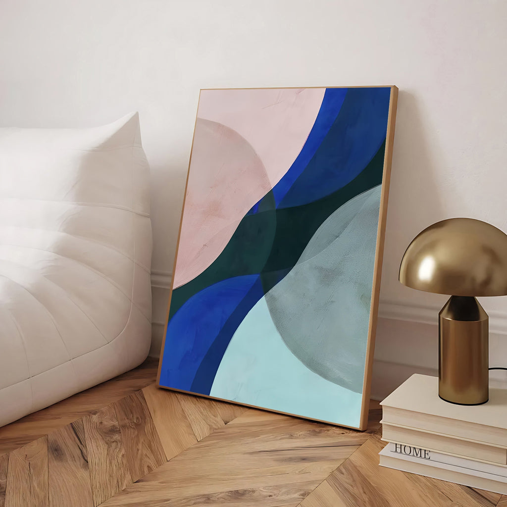 Geometric Modern Abstract Wall Art Print