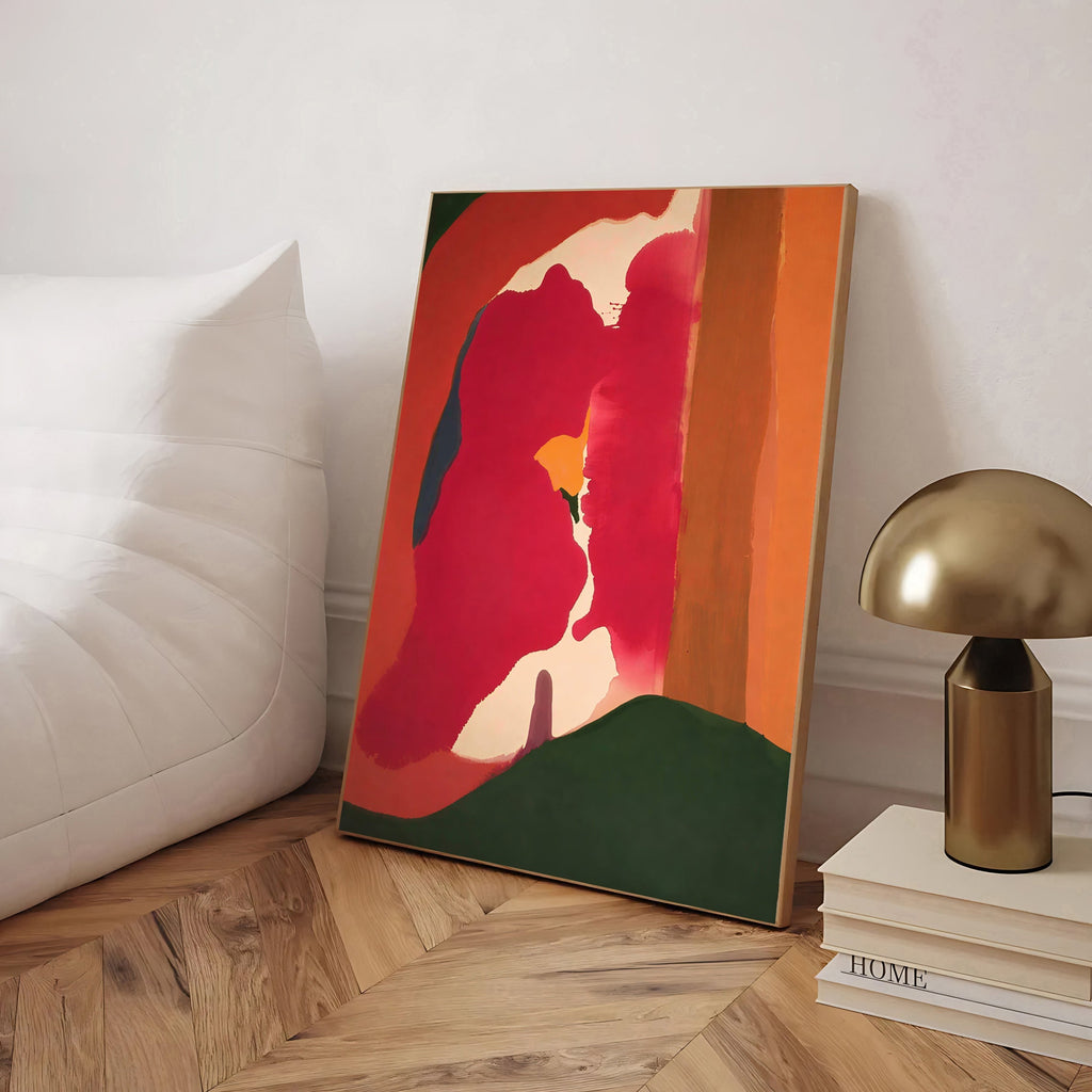 Abstract Color Block Wall Art Poster