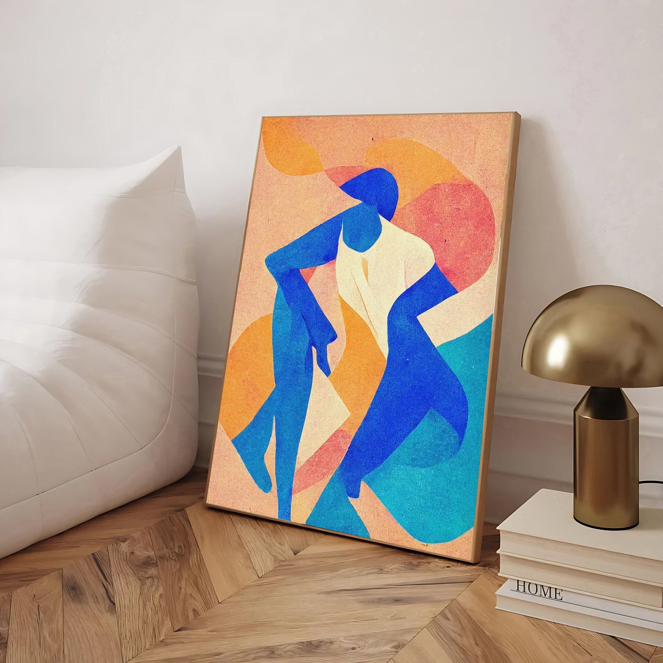 Modern Abstract Figurative Art Print