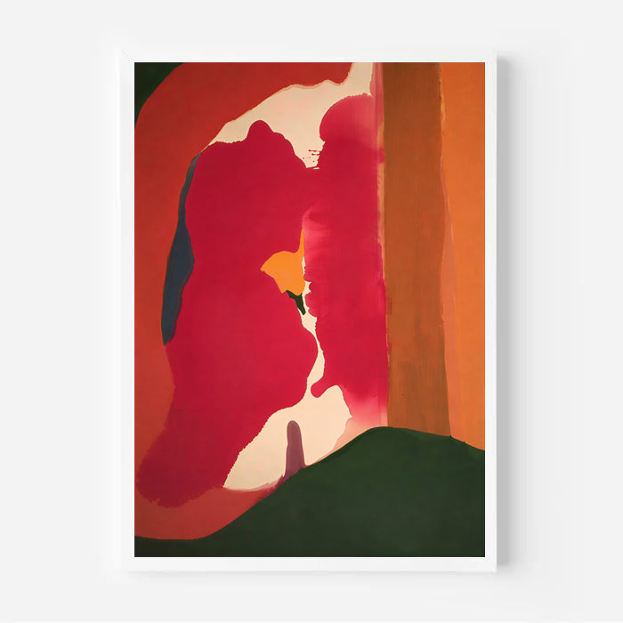 Abstract Color Block Wall Art Poster