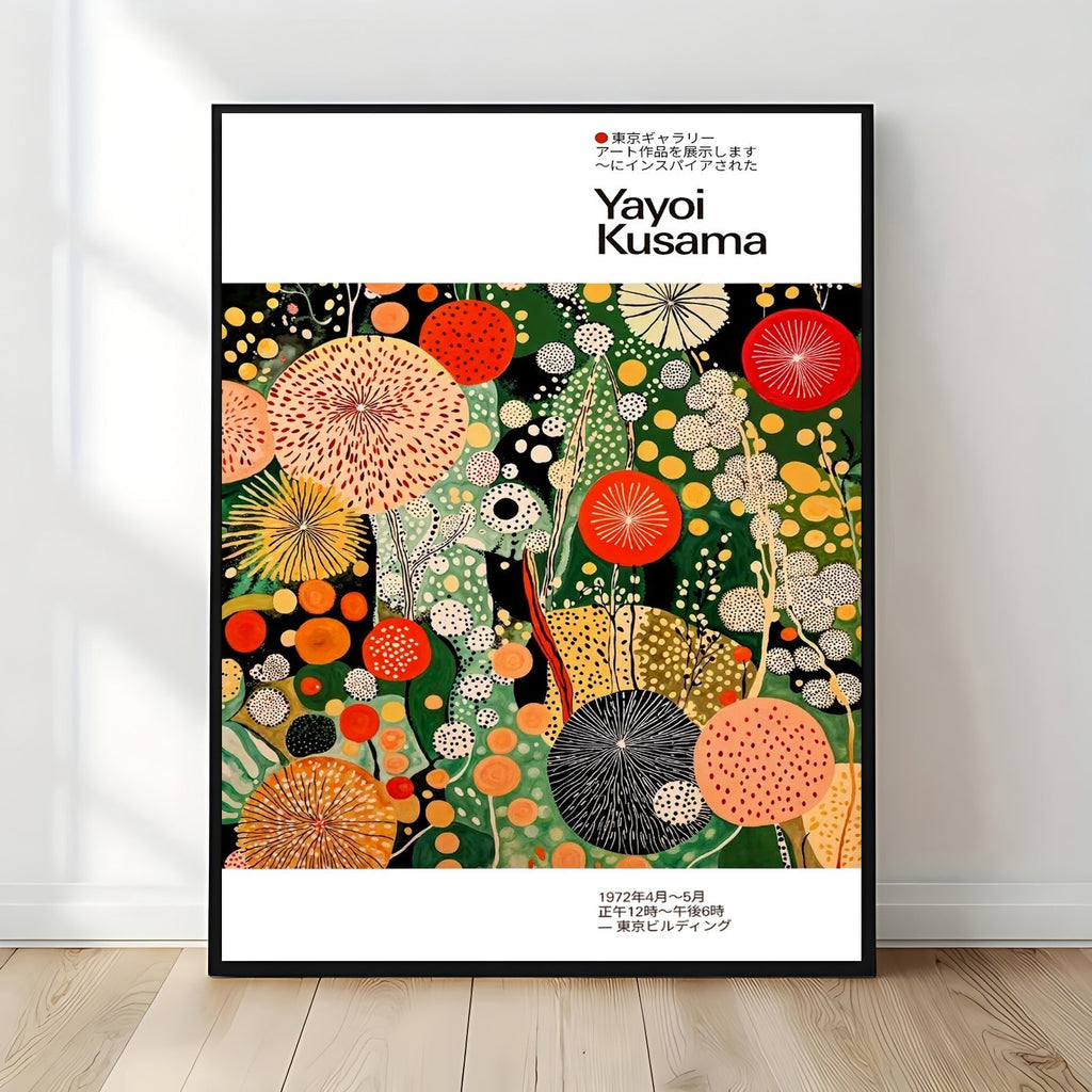 Botanical Polka Dot Print