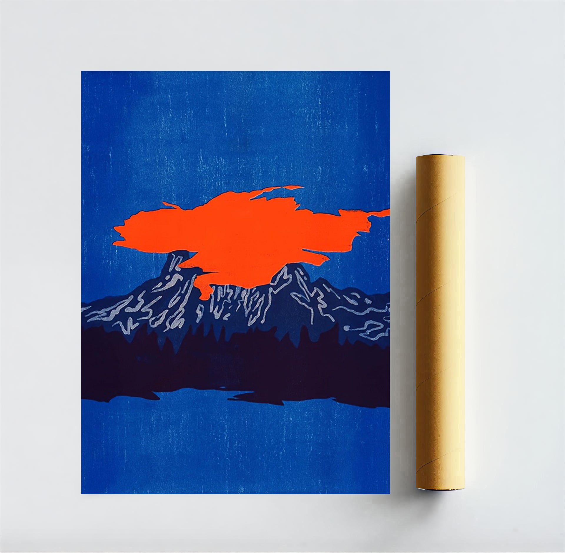 Abstract Landscape Wall Art Print
