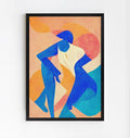Modern Abstract Figurative Art Print