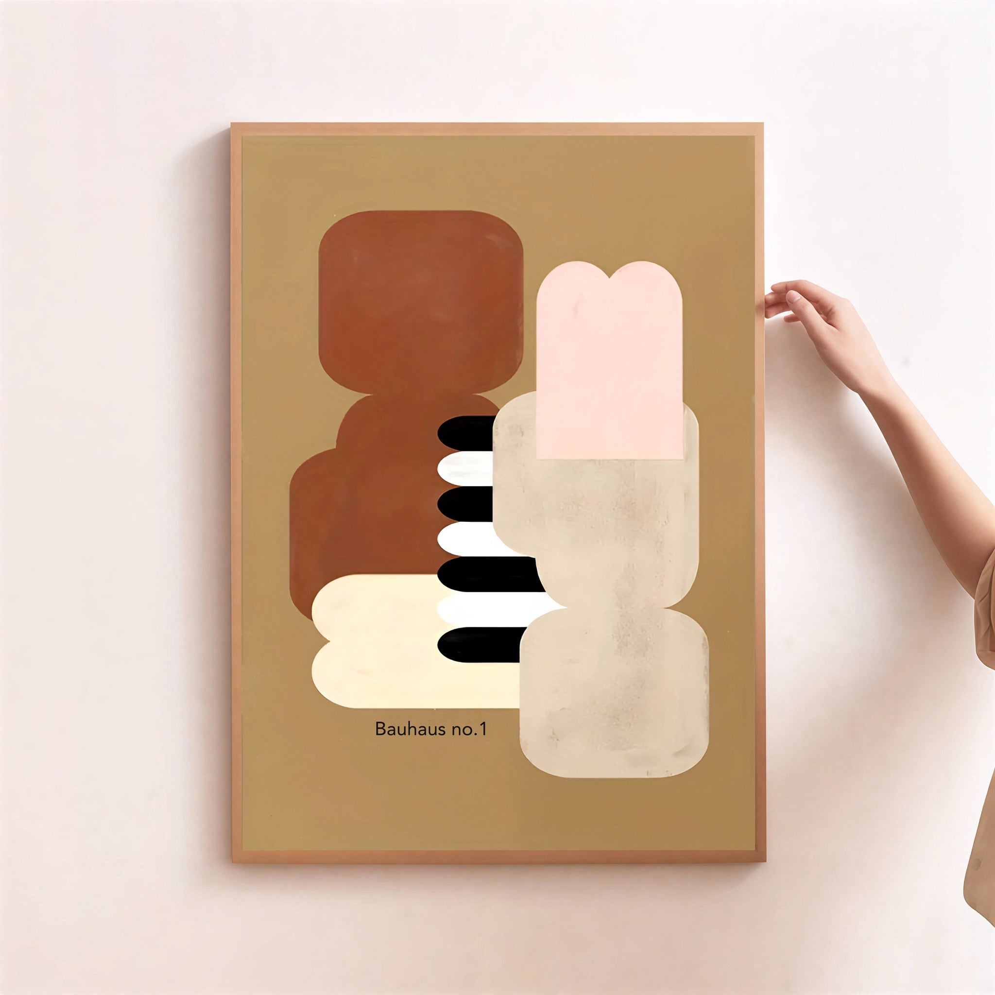 Bauhaus Abstract Wall Art Print