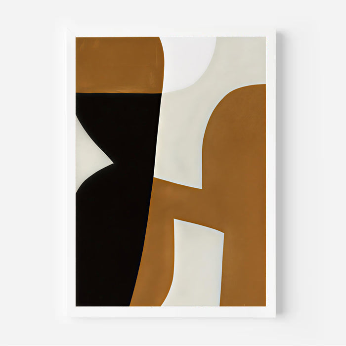 Abstract geometric art print