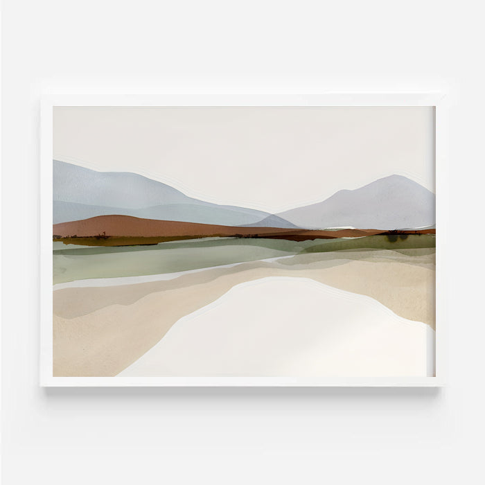 Watercolor Landscape Art Print