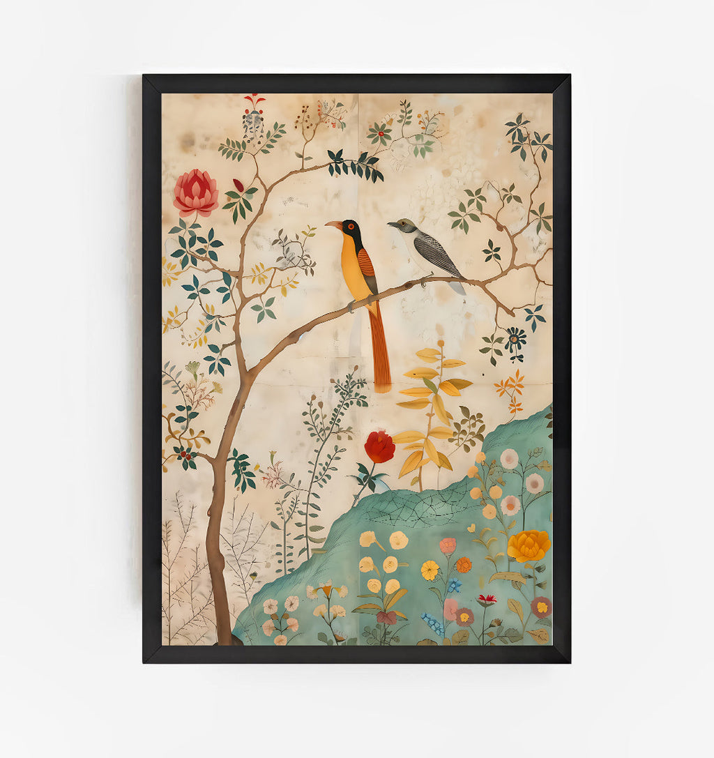 Botanical Bird Art Print