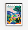 Matisse Inspired Landscape Art Print