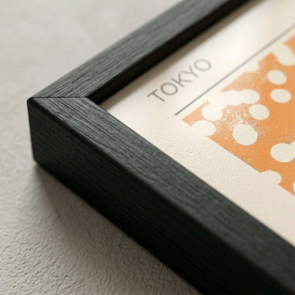 Japanese Wave Print – Tokyo Gallery Exhibition Wave Poster