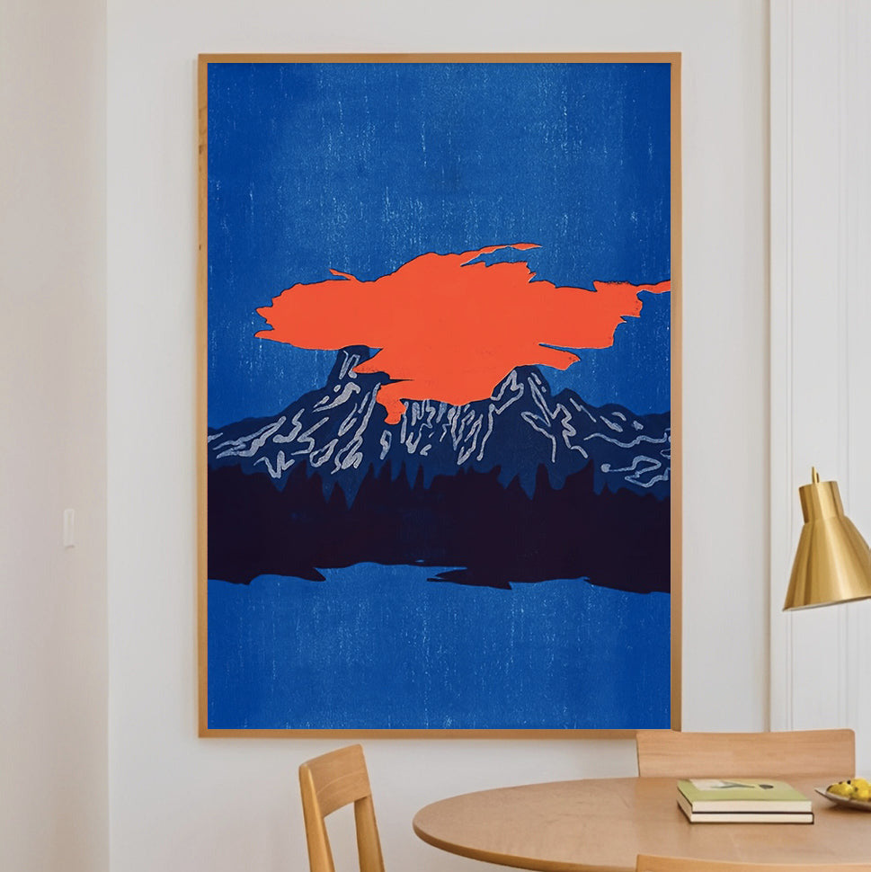 Abstract Landscape Wall Art Print