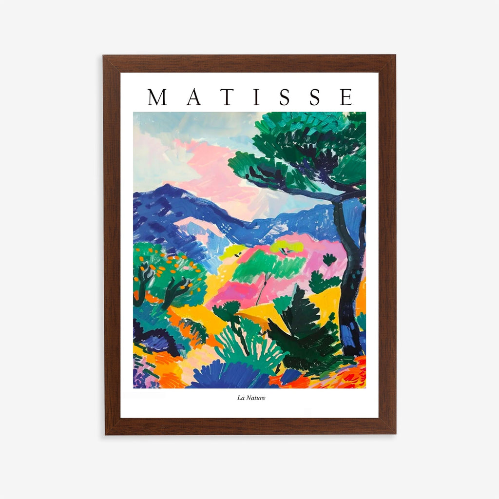 Matisse Inspired Landscape Art Print